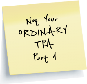 not your ordinary TPA part 1 Link