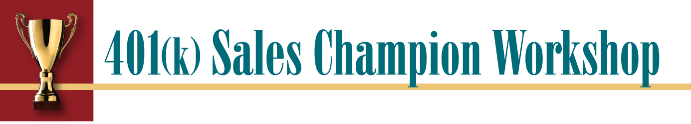401(k) Sales Champion Workshop Logo